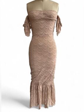 Nightcap - Victorian Lace Flutter Midi